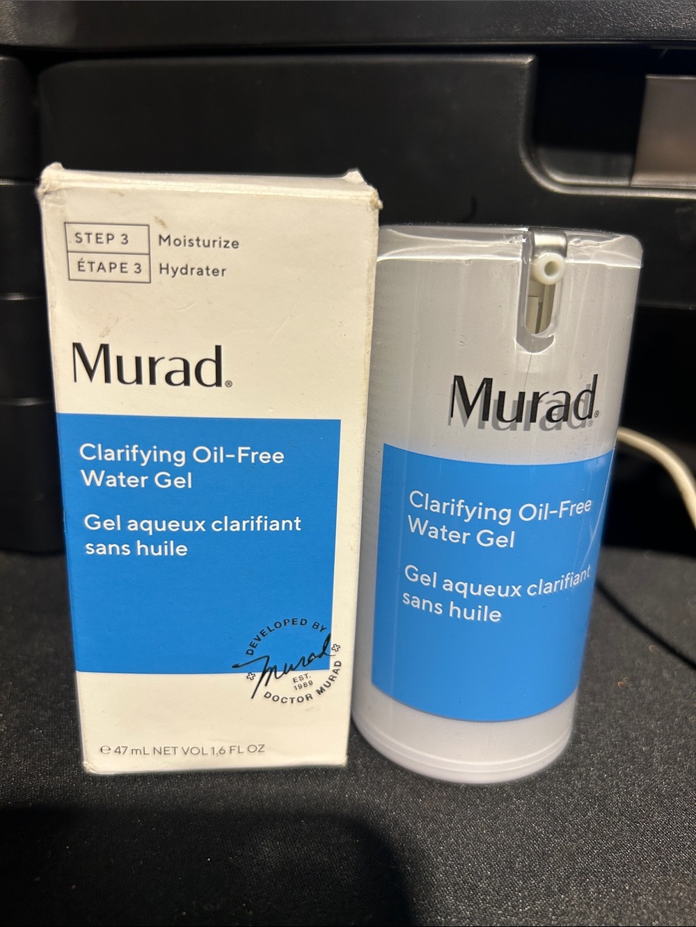 Murad Clarifying Oil-Free Water Gel Moisturizer - White and Blue